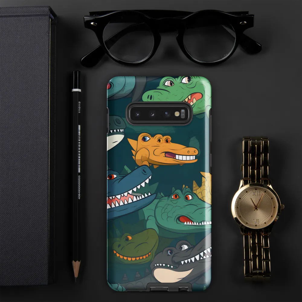 Cheerful Crocodilian Parade
