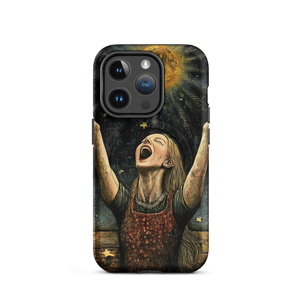 Reaching for the Moon | Phone Case |  14 Pro | MagSafe® Tough Case | Matte