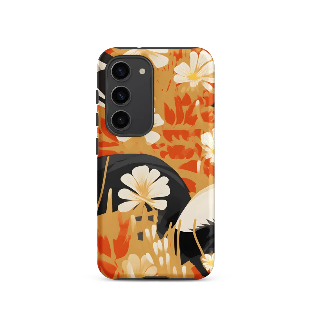 Whimsical Badgers in Bloom