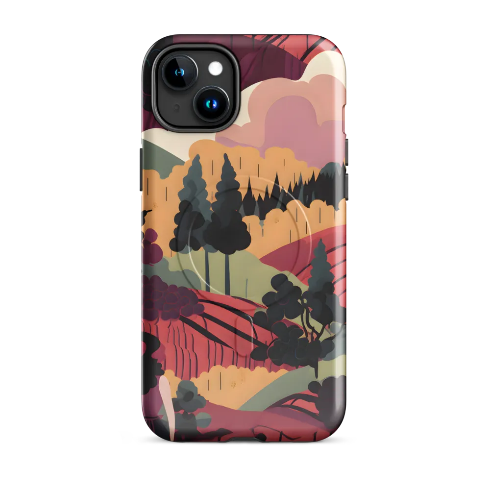 Harmonious Landscapes | Phone Case |  15 Plus | MagSafe® Tough Case | Glossy