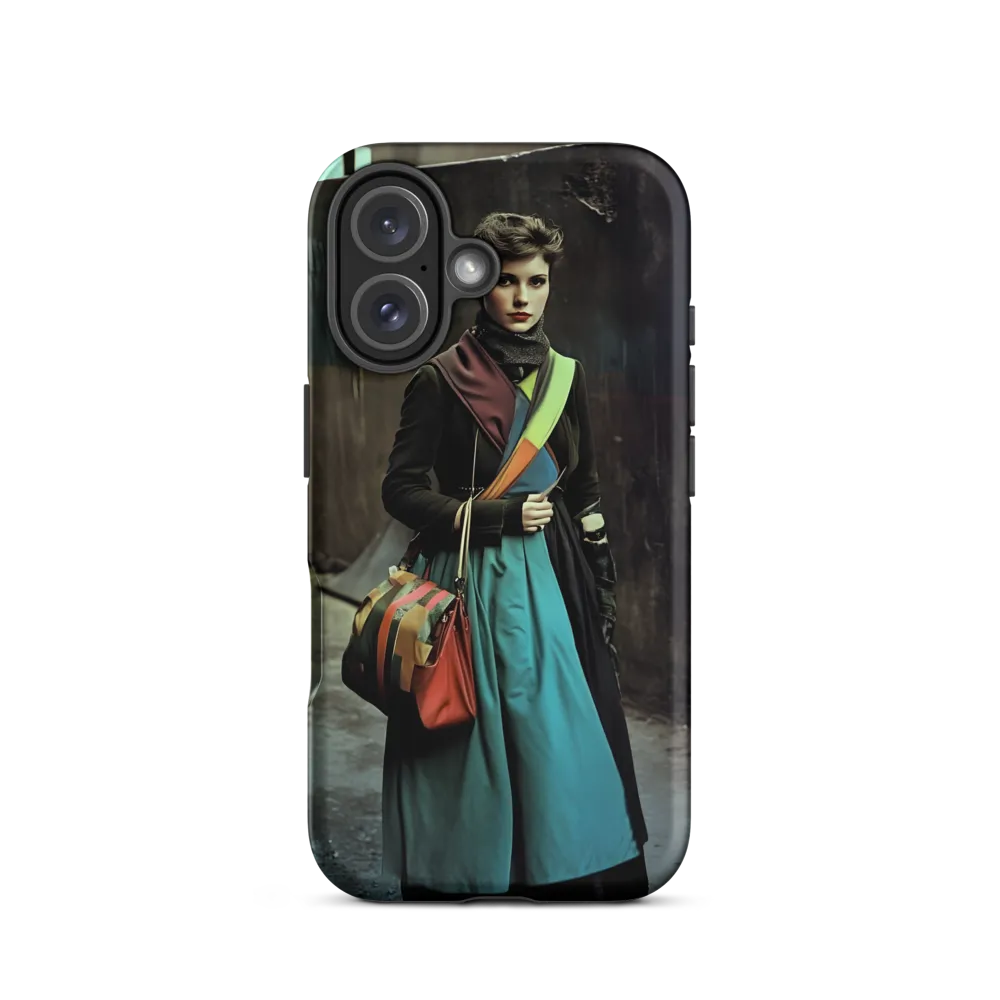 Urban Elegance: A Modern Fashion Portrait | Phone Case