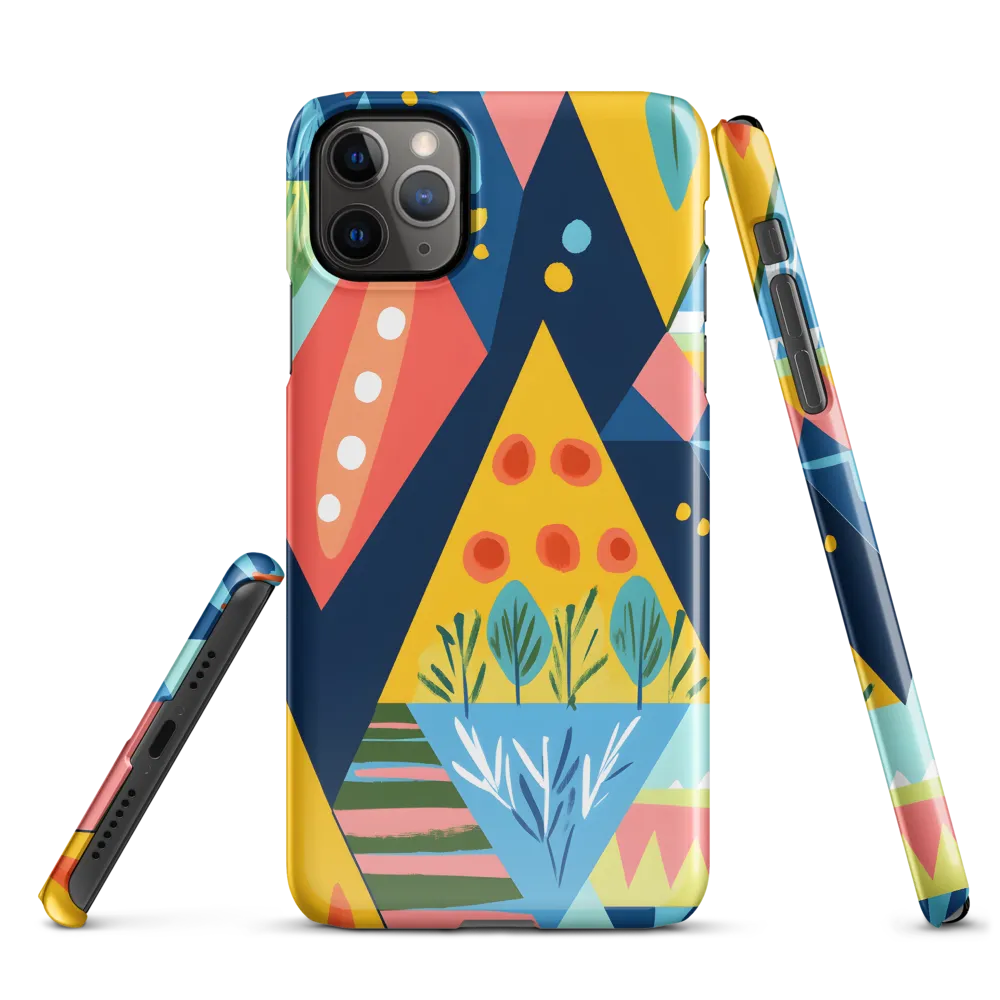 Vibrant Geometric Harmony | Phone Case |  11 Pro Max | Snap Case | Glossy