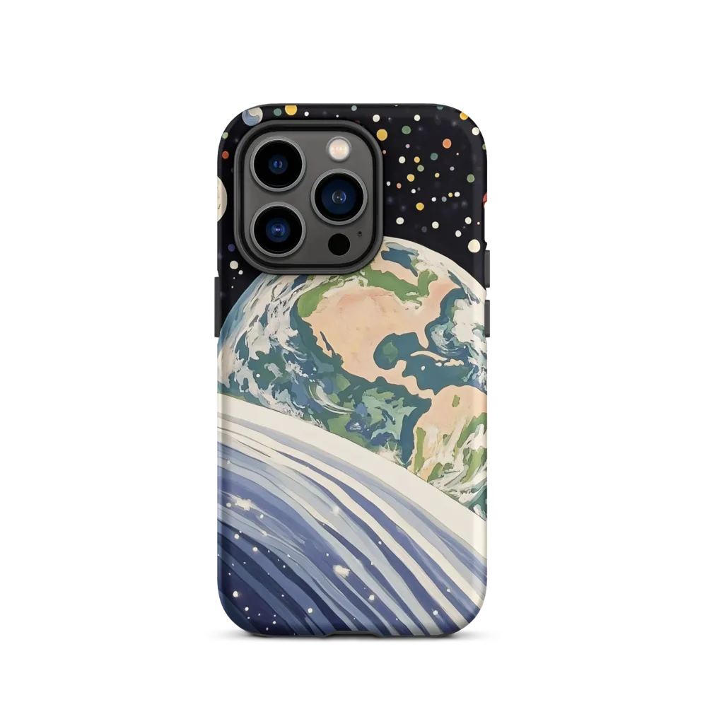 Celestial View: A Surreal Journey Through Space | Phone Case |  14 Pro | Tough Case | Matte