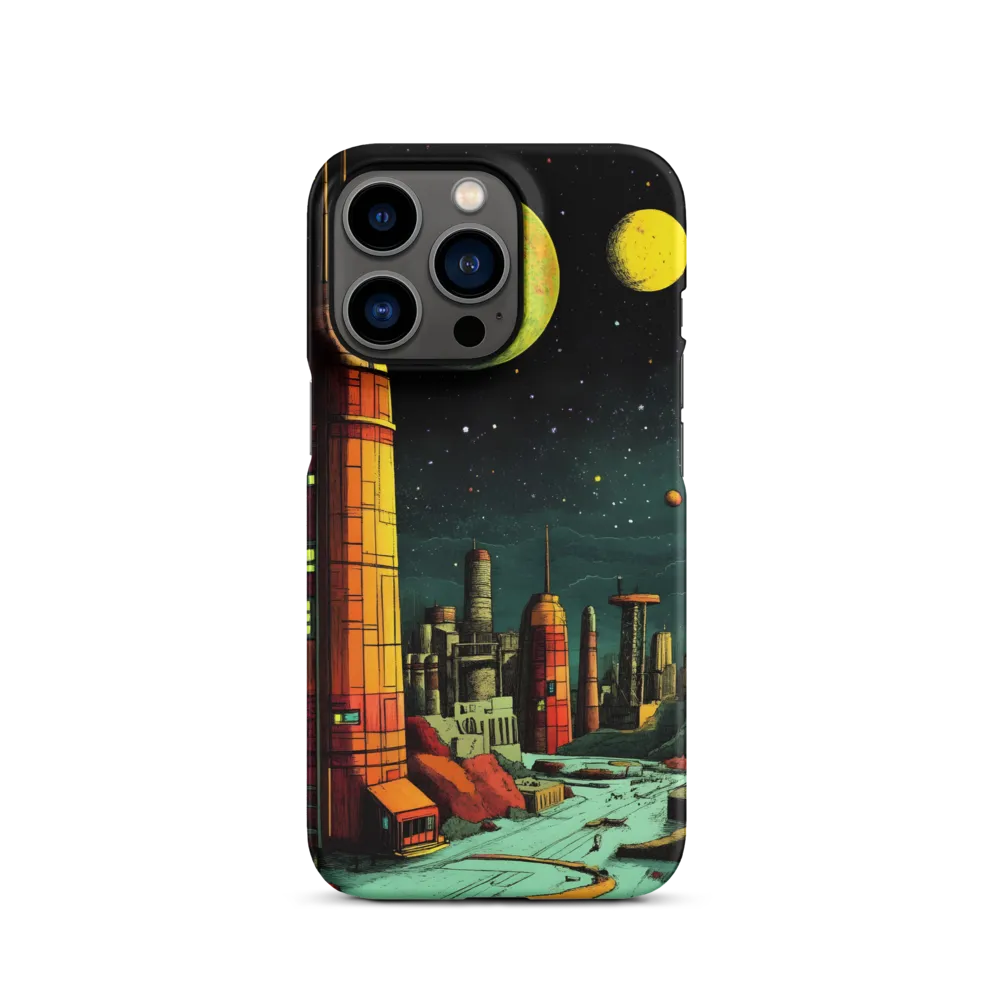 Cosmic Cityscape | Phone Case |  13 Pro | Snap Case | Matte