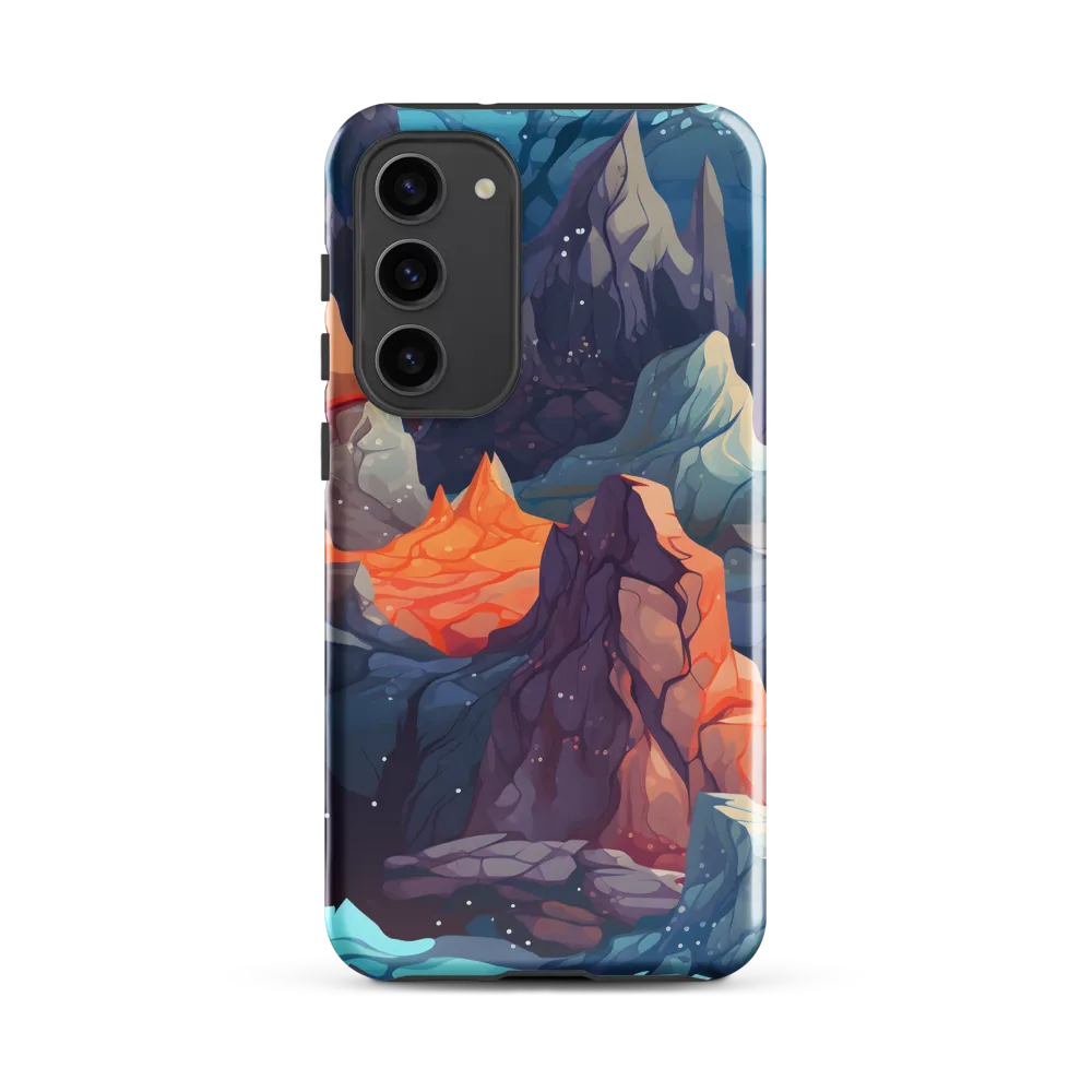 Mystical Peaks of Imagination | Phone Case |  S23 Plus | Tough Case | Glossy