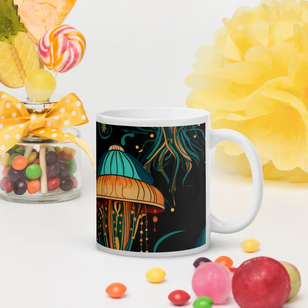 Symphony of Jellyfish | Mugs | Multiple Sizes & Colors