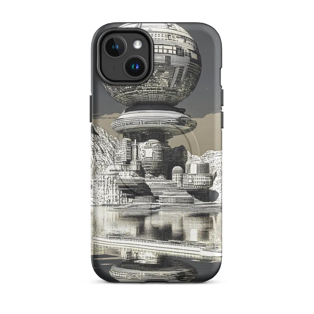 Reflections of a Futuristic Dreamscape | Phone Case |  14 Plus | MagSafe® Tough Case | Matte