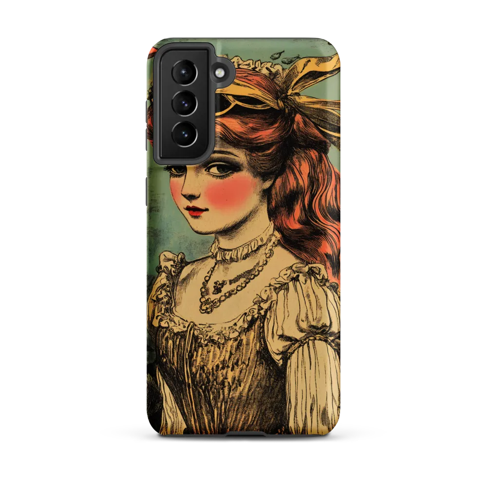 Elegance Beneath the Waves | Phone Case |  S21 Plus | Tough Case | Matte