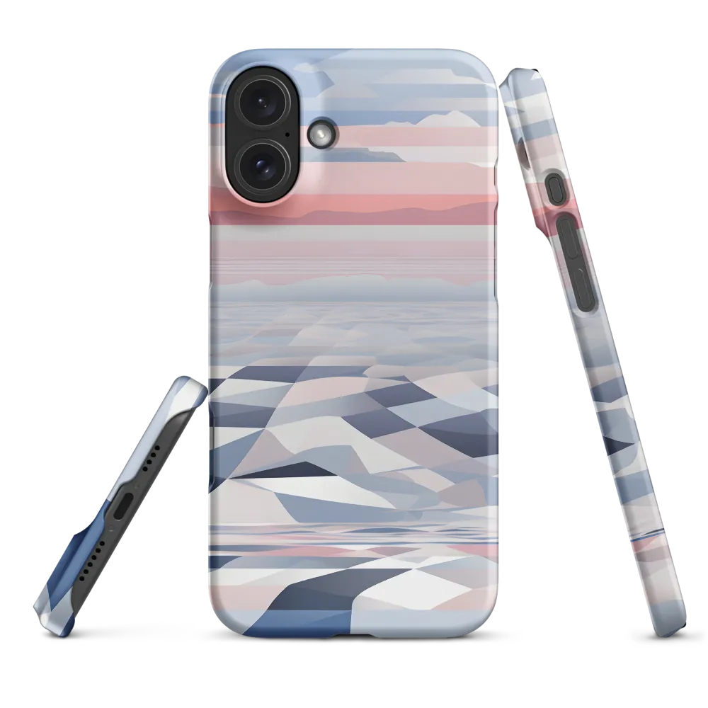 Serenity in Abstraction | Phone Case |  16 Plus | Snap Case | Matte