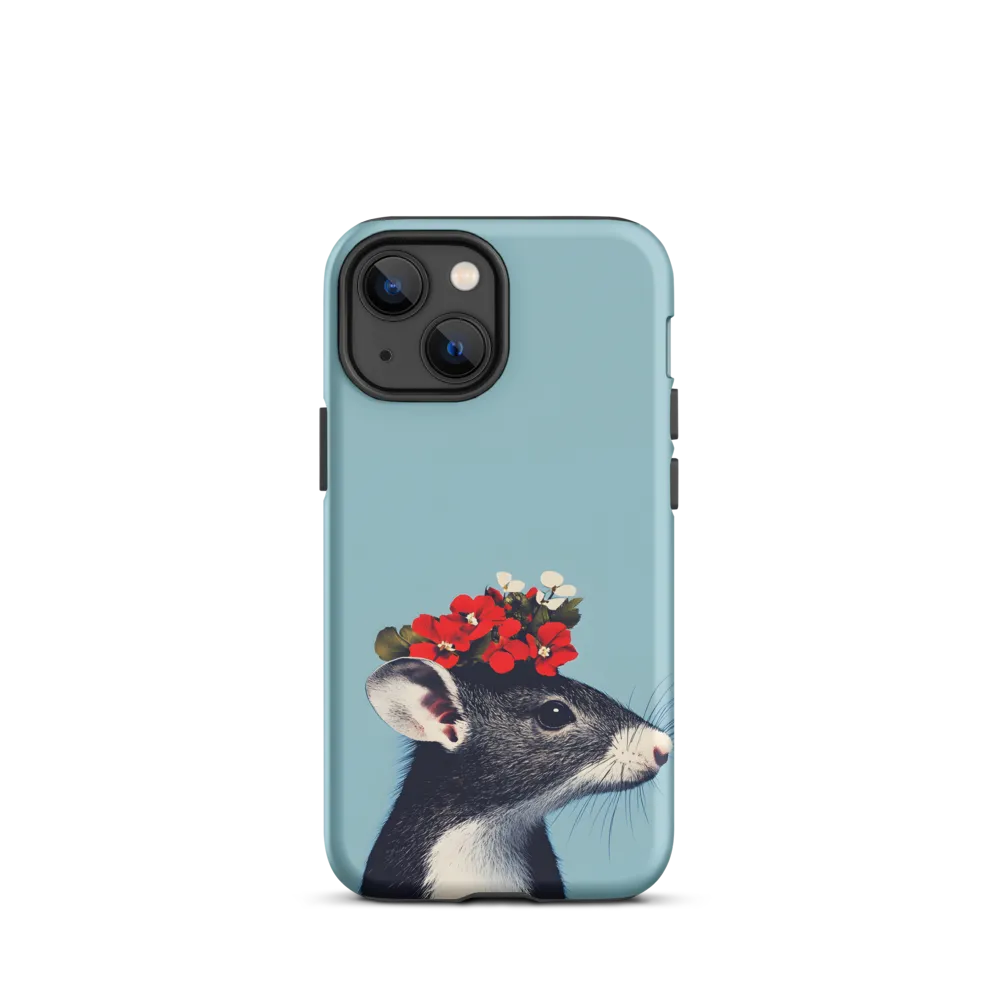 Whimsical Flora: A Mouse's Floral Crown