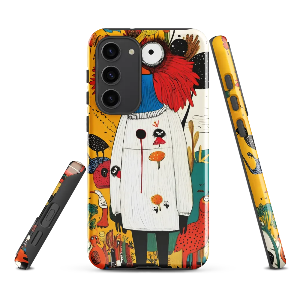 Whimsical Bird's Embrace