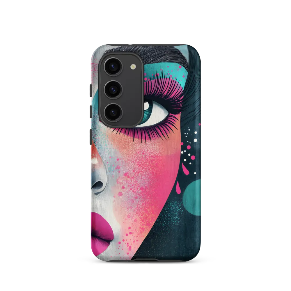 Vibrant Gaze | Phone Case |  S23 | Tough Case | Matte