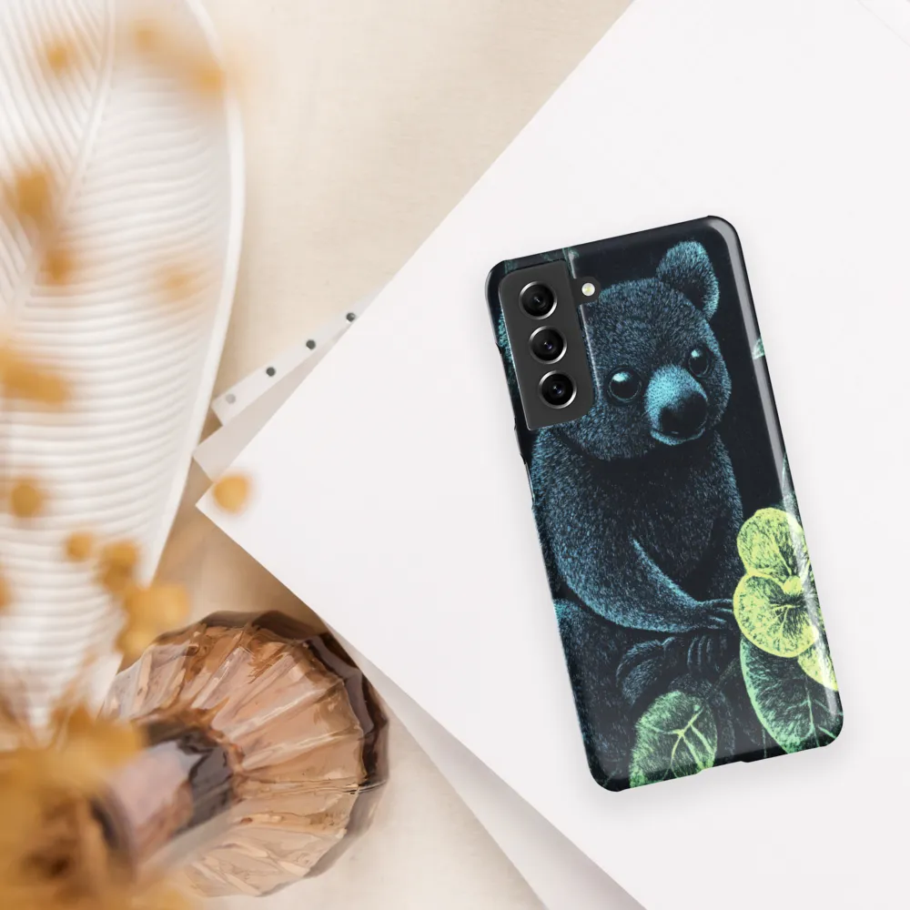 Whispers of Nature: The Enigmatic Koala | Phone Case |  S21 | Snap Case | Glossy