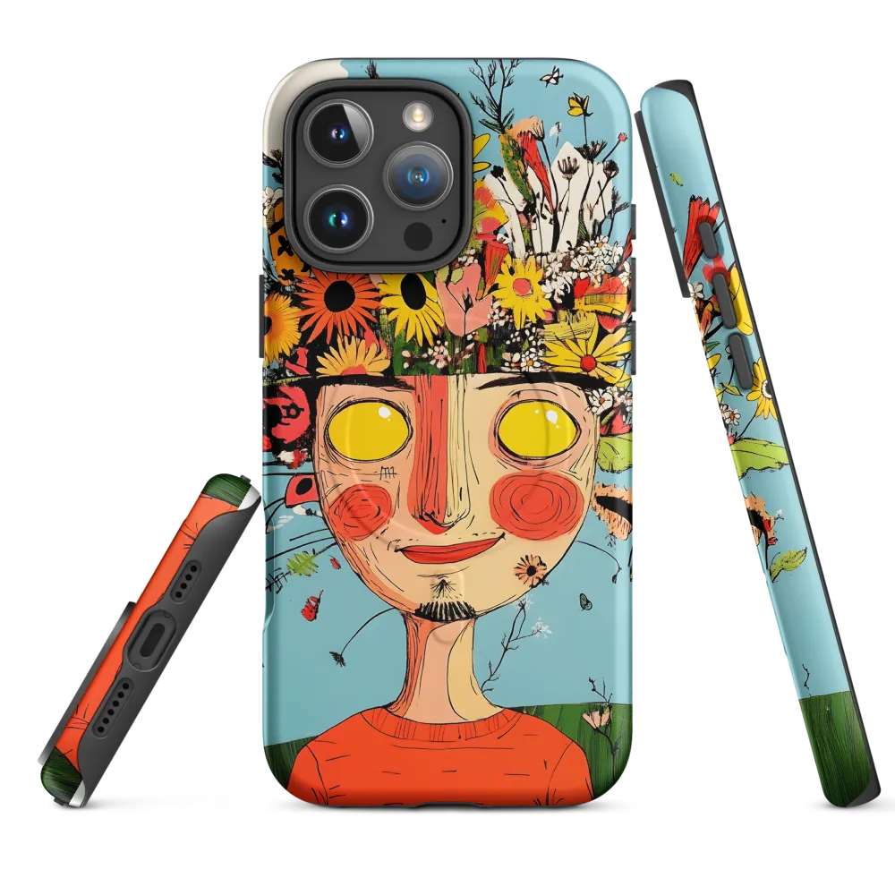 Whimsical Bloom | Phone Case |  16 Pro Max | MagSafe® Tough Case | Matte