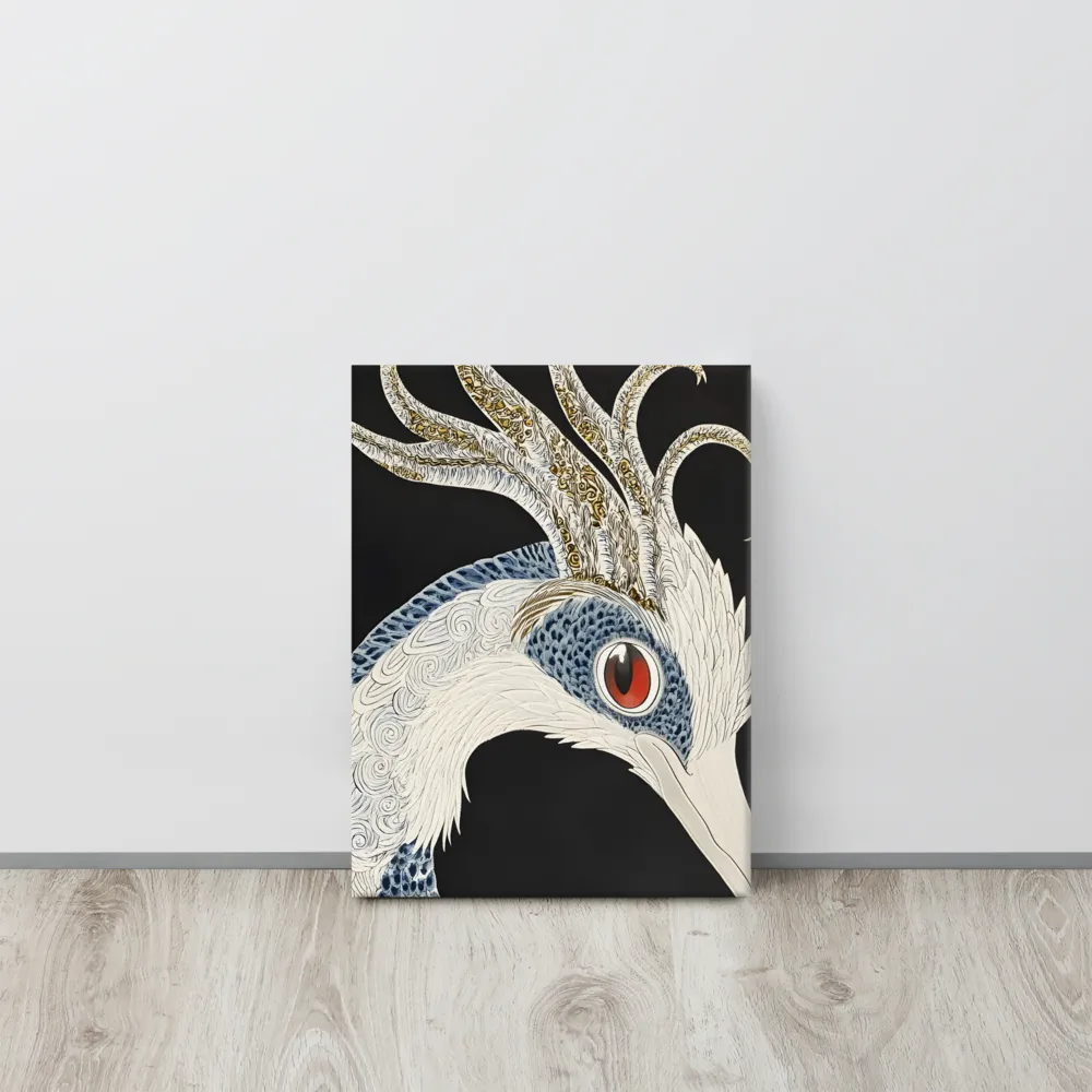 Elegance of the Majestic Peacock | Canvas | 12″×16″