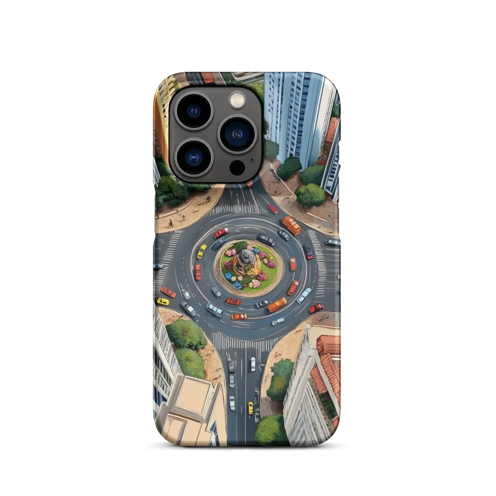Urban Symphony: Aerial Vision of City Life