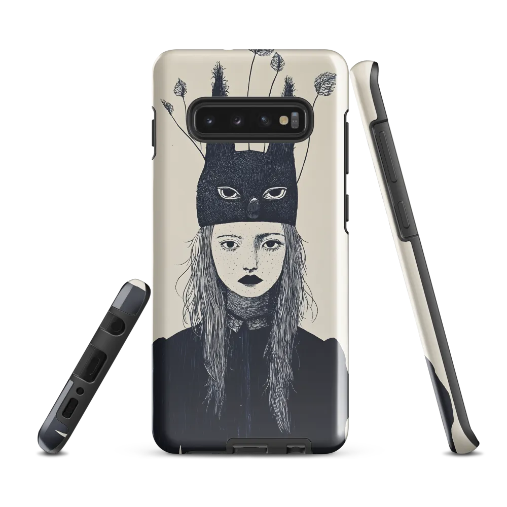 The Enigmatic Mask | Phone Case |  S10 Plus | Tough Case | Glossy