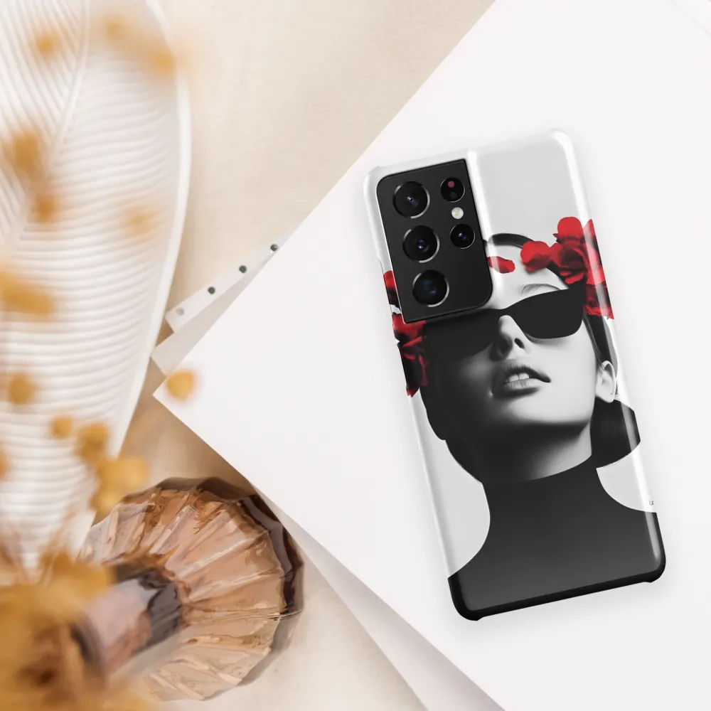 Blooming Elegance | Phone Case |  S21 Ultra | Snap Case | Glossy