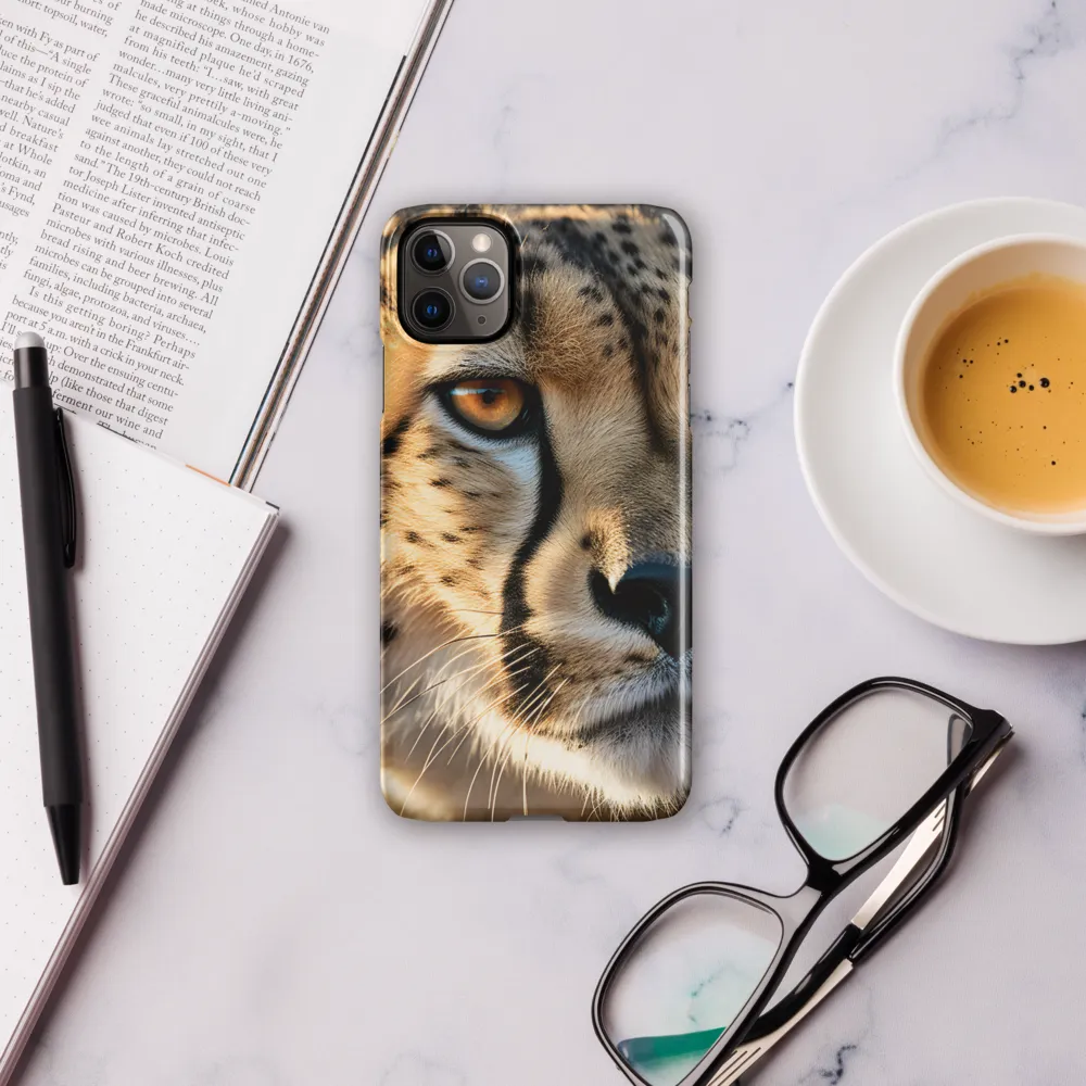 The Intense Gaze of the Cheetah | Phone Case |  11 Pro Max | Snap Case | Glossy