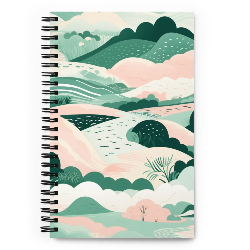 Whispers of Serenity | Spiral Notebook