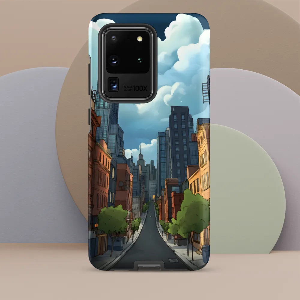 Urban Serenity: A Digital Cityscape