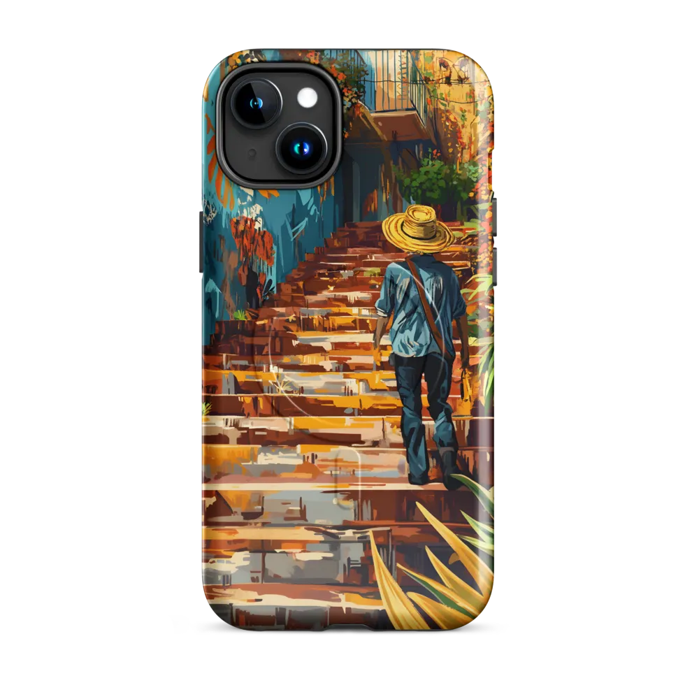 Steps to Adventure | Phone Case |  15 Plus | MagSafe® Tough Case | Glossy