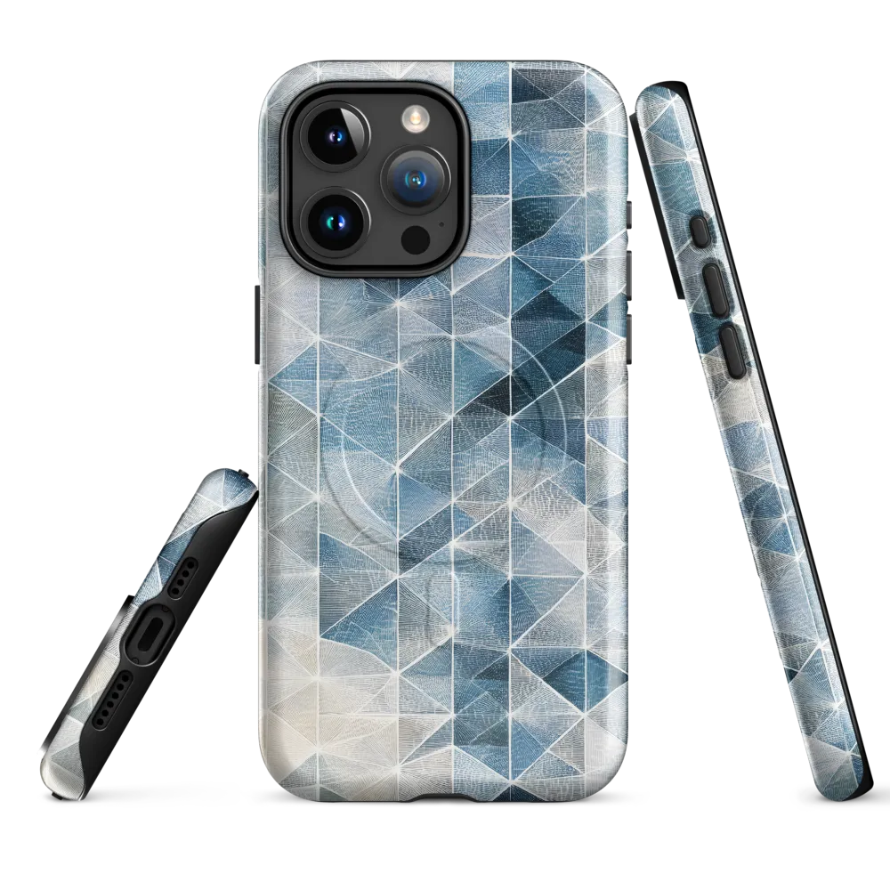 Geometric Harmony in Blue