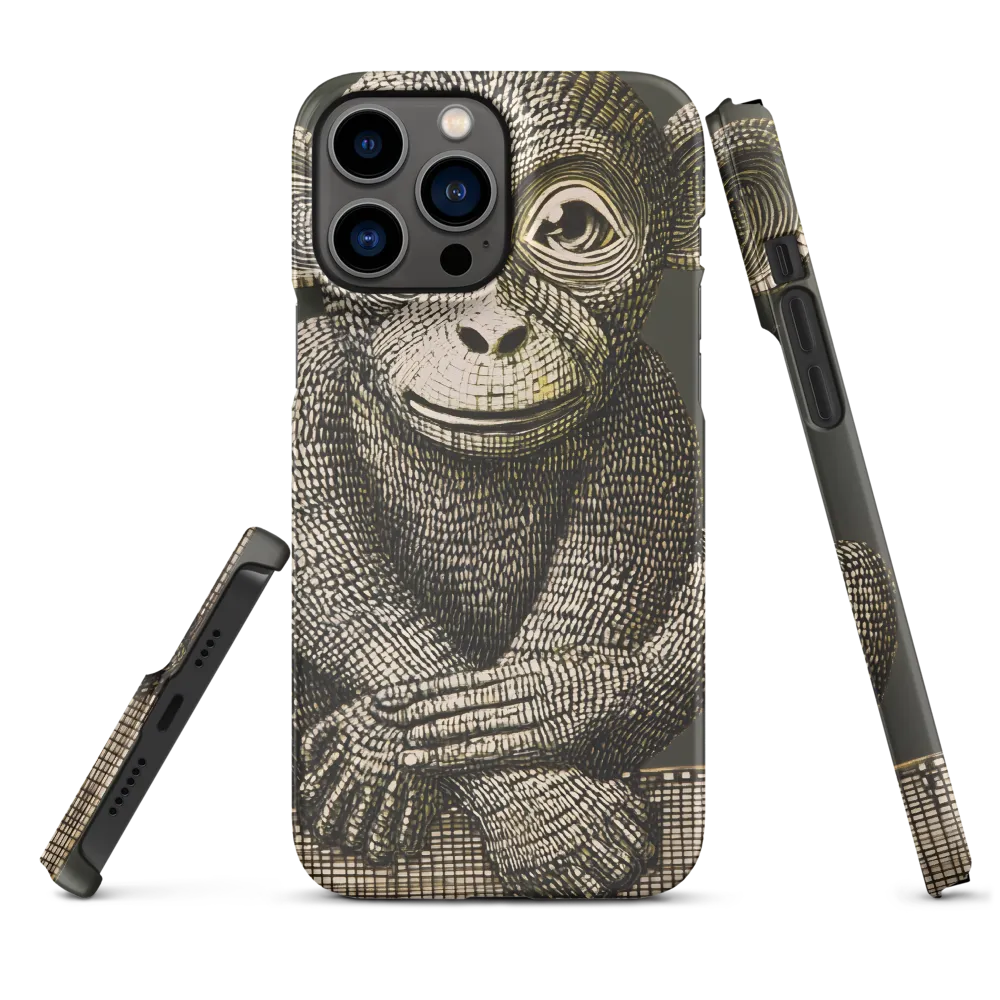 Intricate Primate Portrait