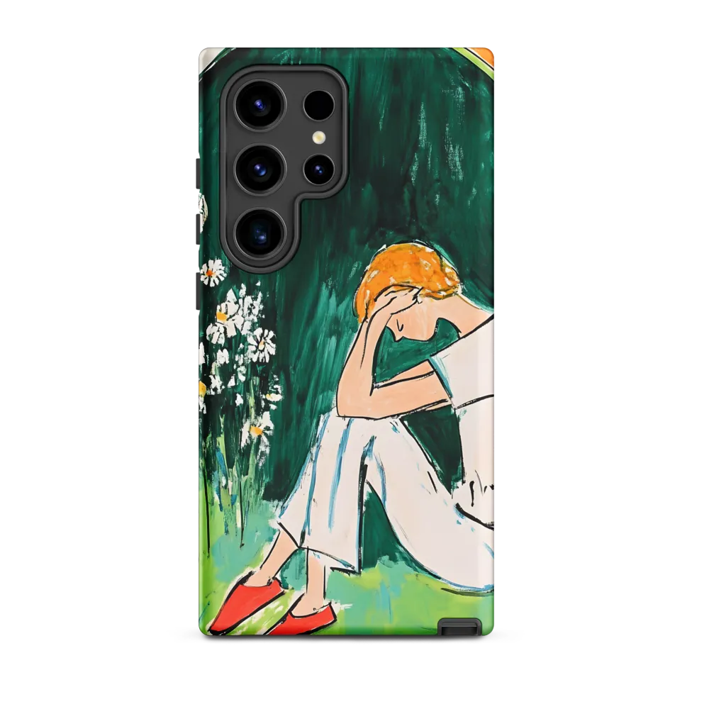 Silent Sorrow | Phone Case |  S24 Ultra | Tough Case | Matte