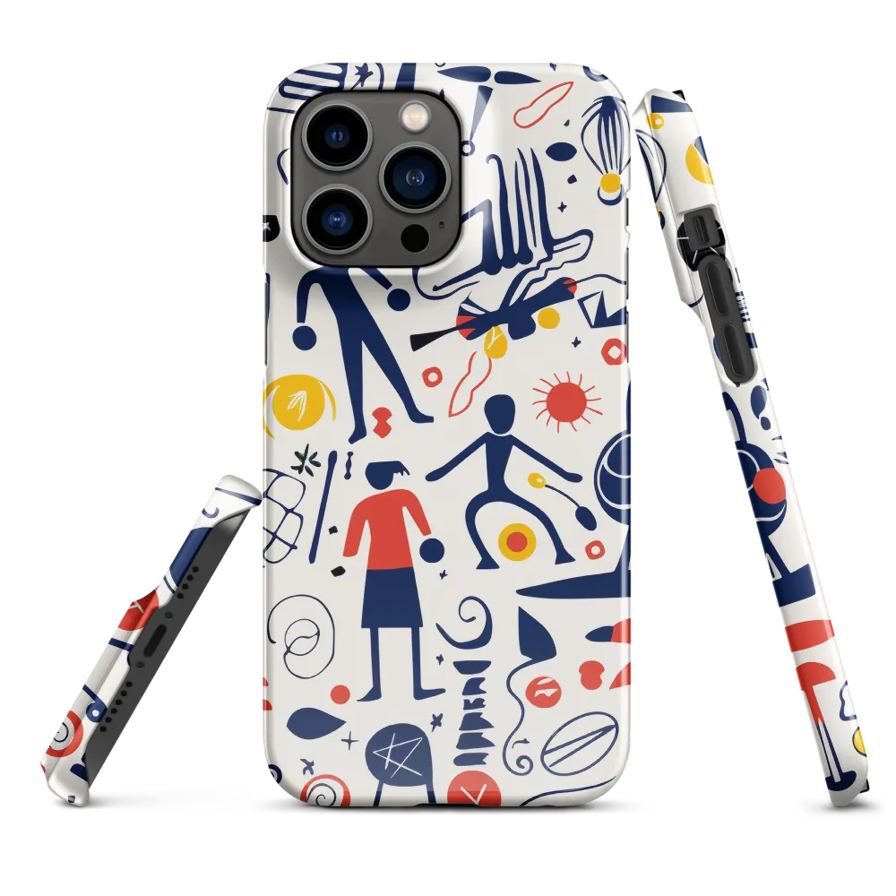 Dynamic Patterns of Play | Phone Case |  14 Pro Max | Snap Case | Glossy