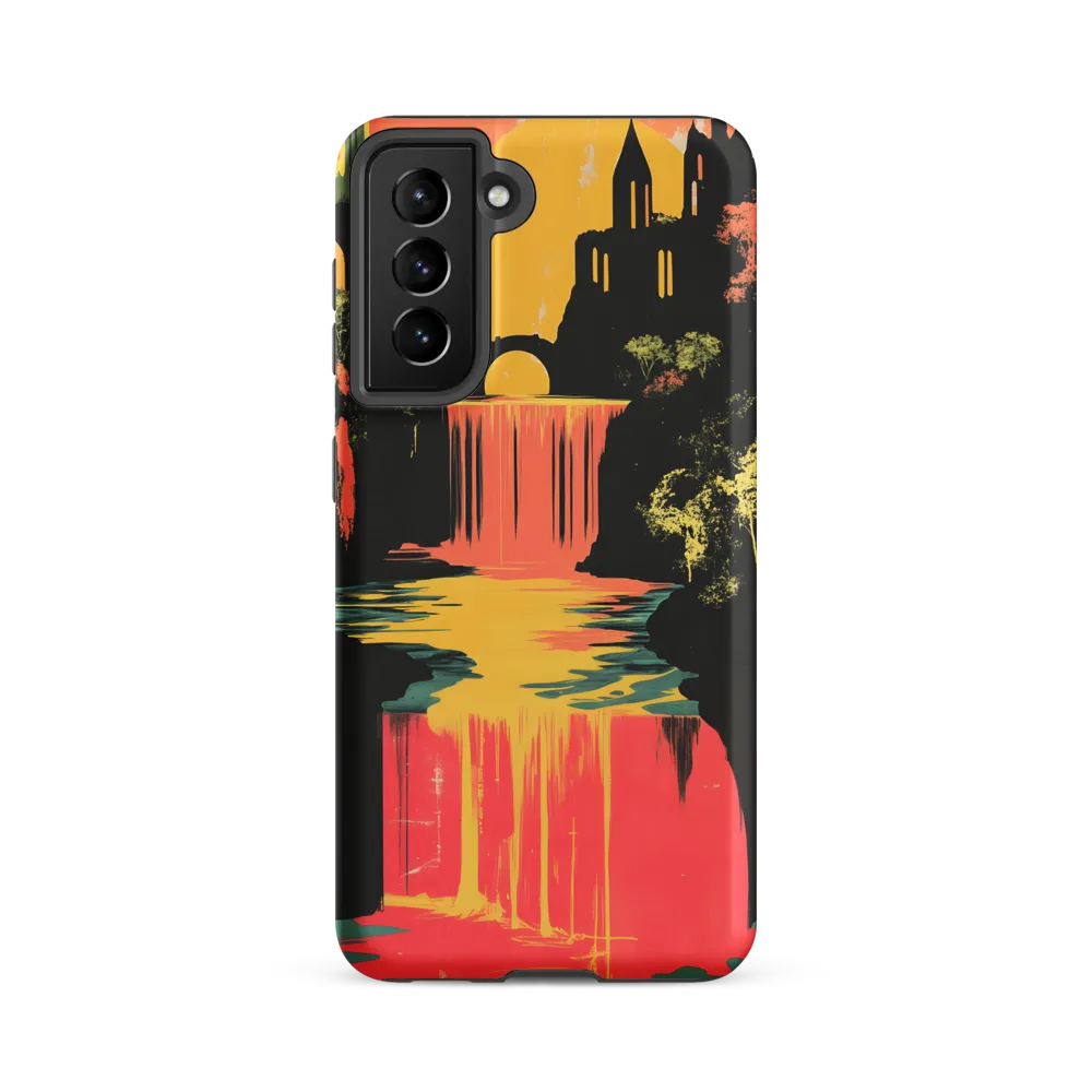 Elysian Echoes: A Surreal Reflections | Phone Case |  S21 FE | Tough Case | Matte