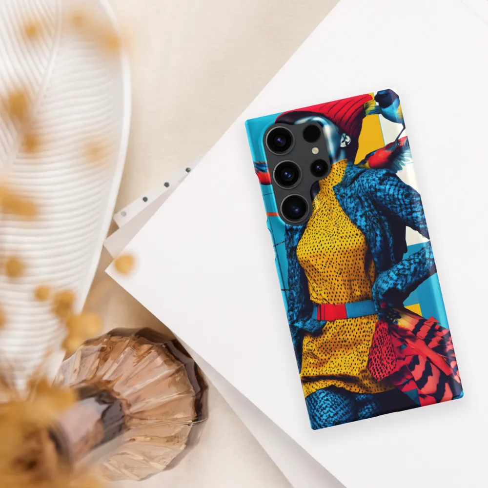 Vibrant Fusion of Nature and Fashion