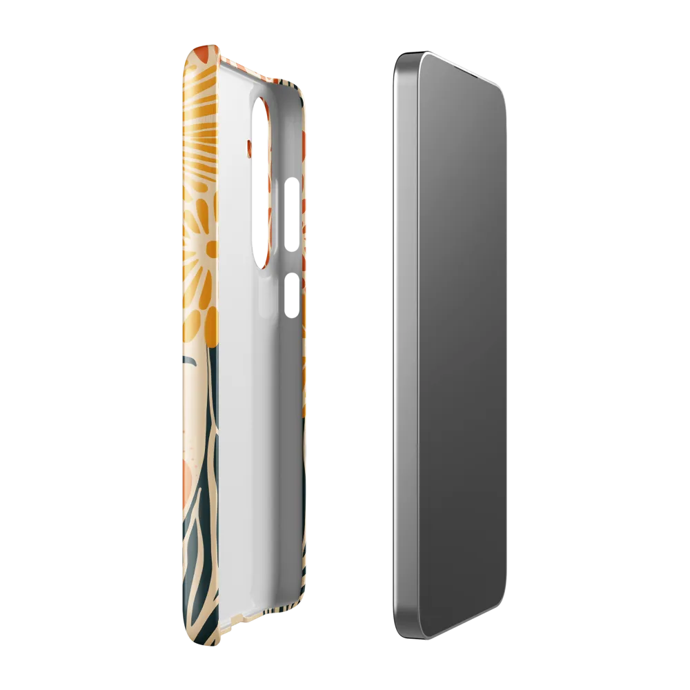 Serenity in Bloom | Phone Case |  S24 Plus | Snap Case | Glossy