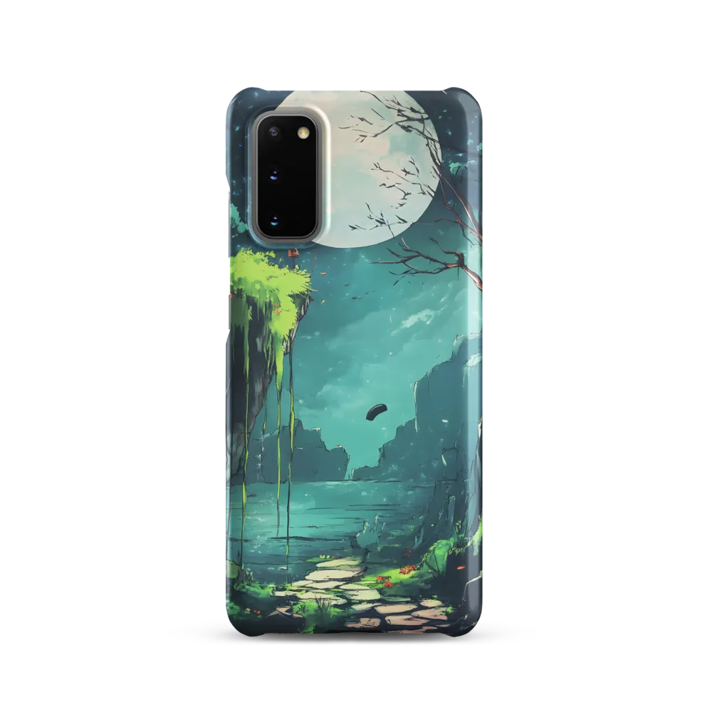 Moonlit Serenity: A Fantastical Landscape