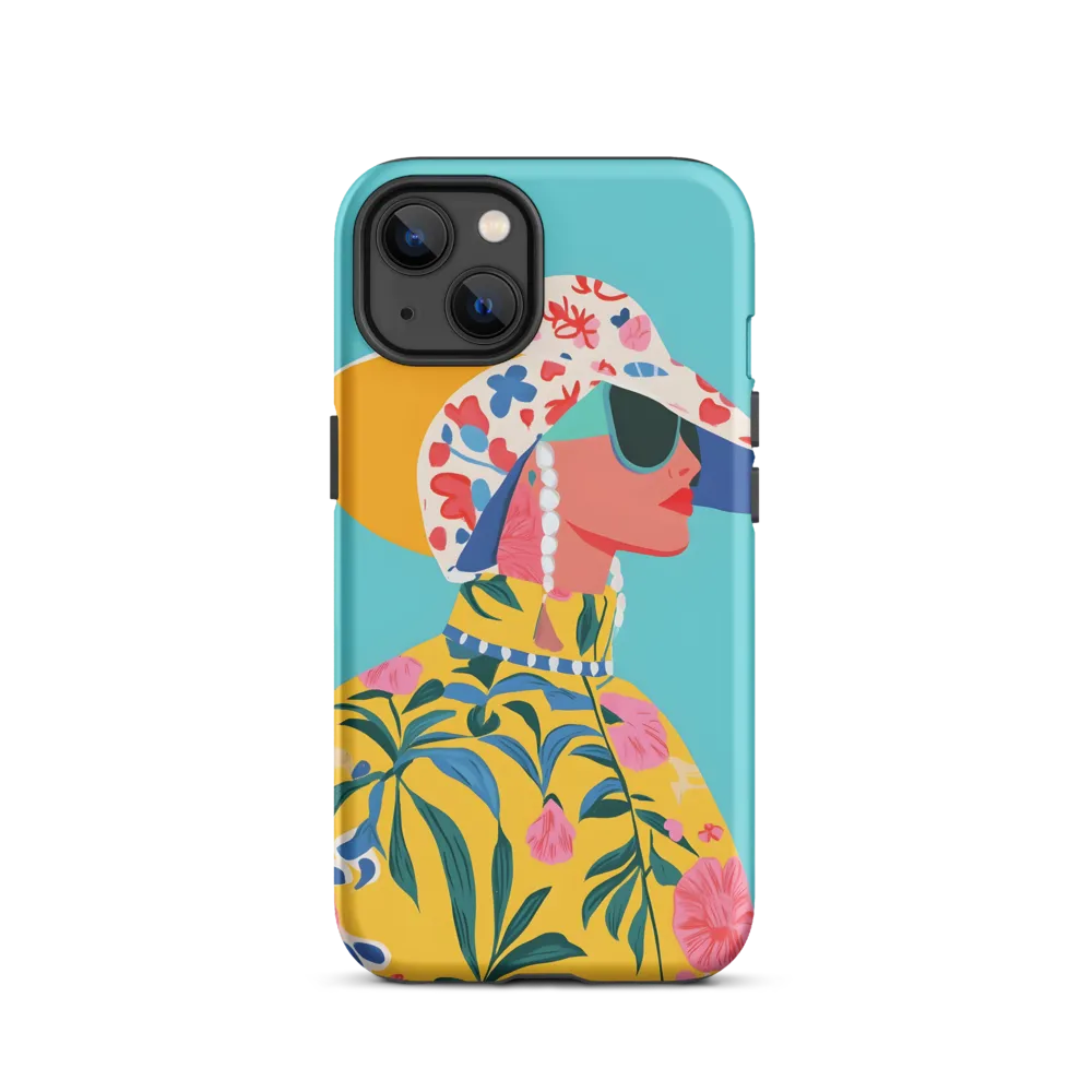 Tropical Confidence: A Fashion Portrait