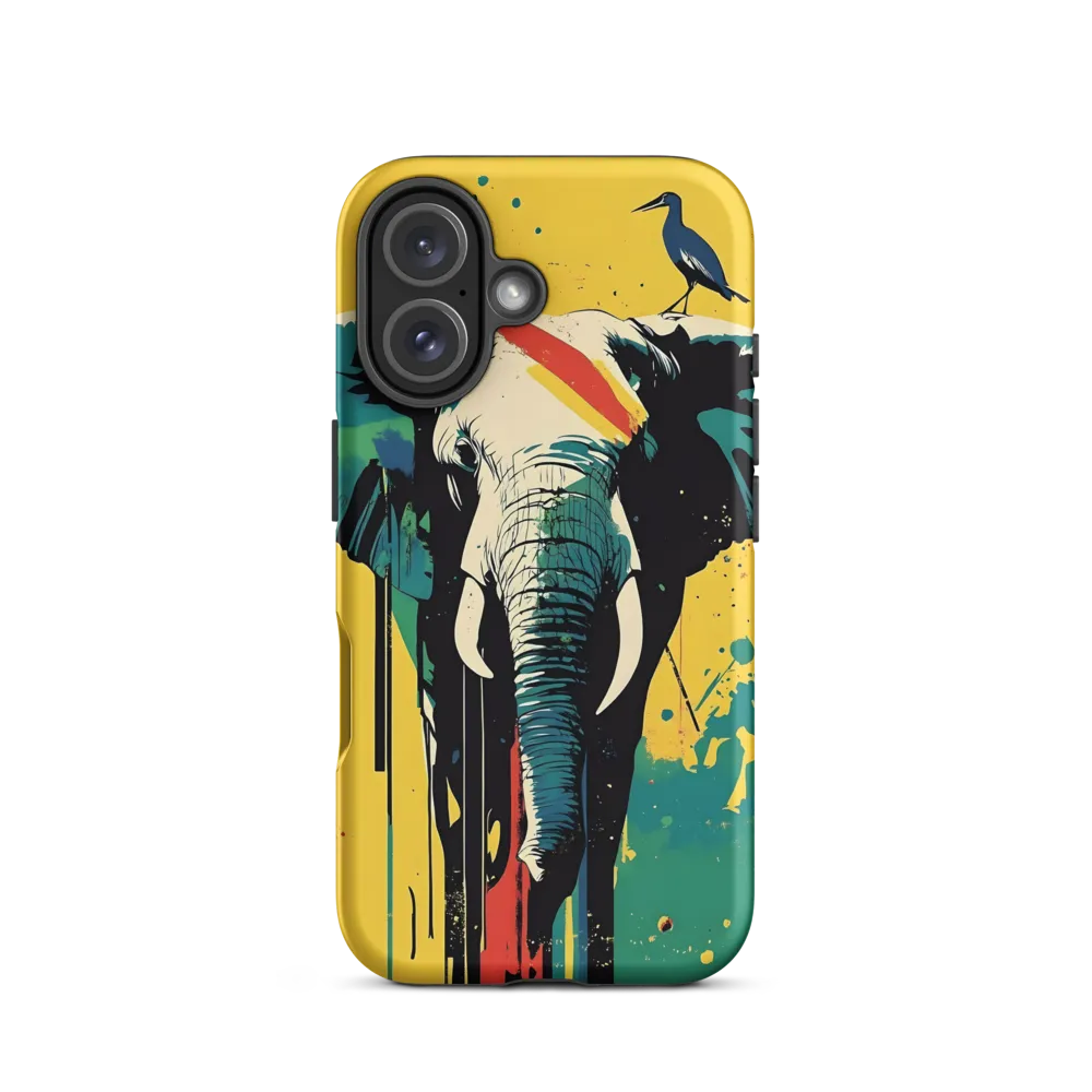 Elegance of the Wild: A Colorful Harmony | Phone Case