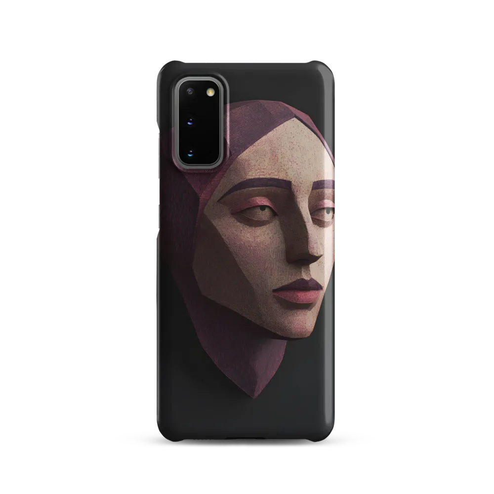Geometric Elegance: A Contemporary Portrait