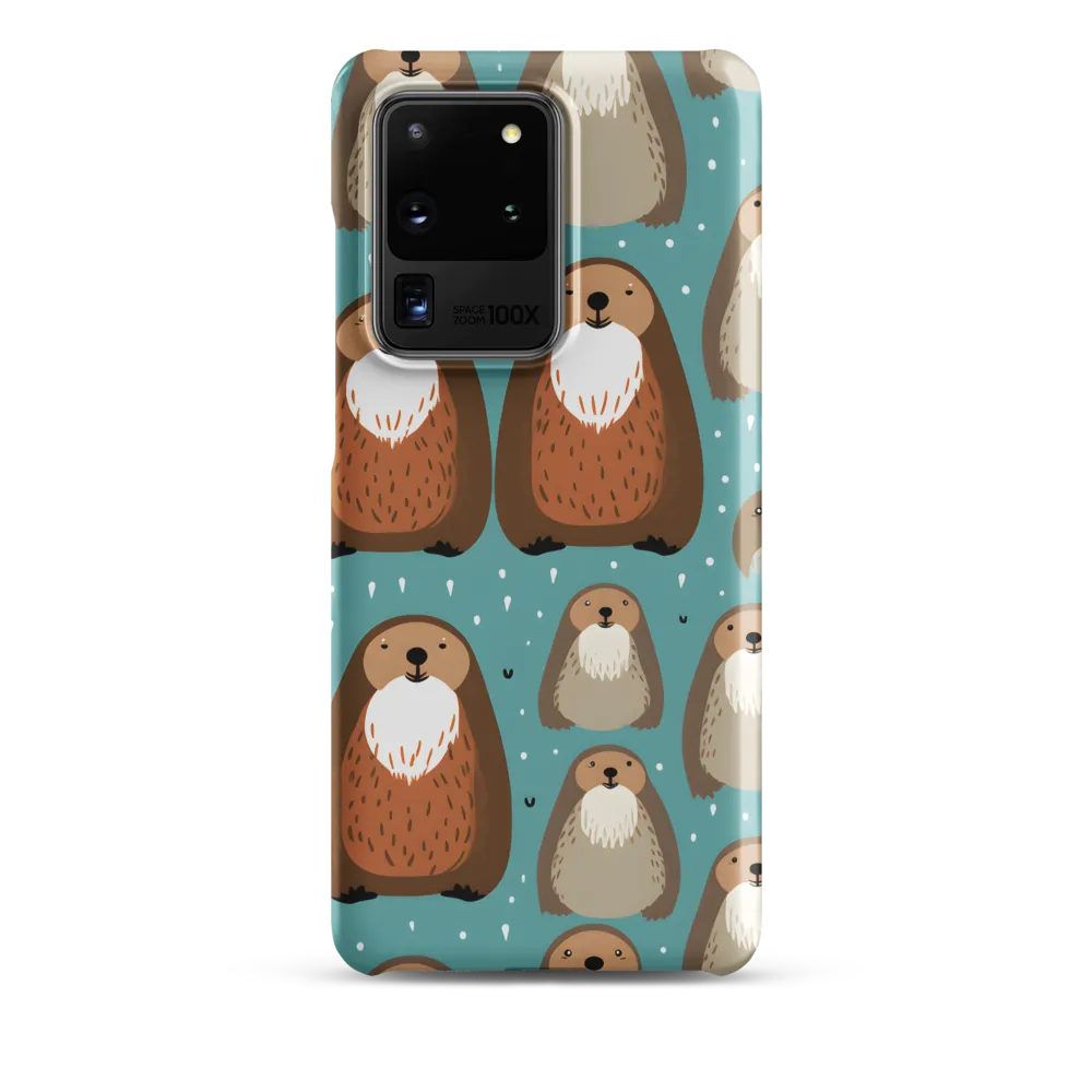 Whimsical Otter Pattern