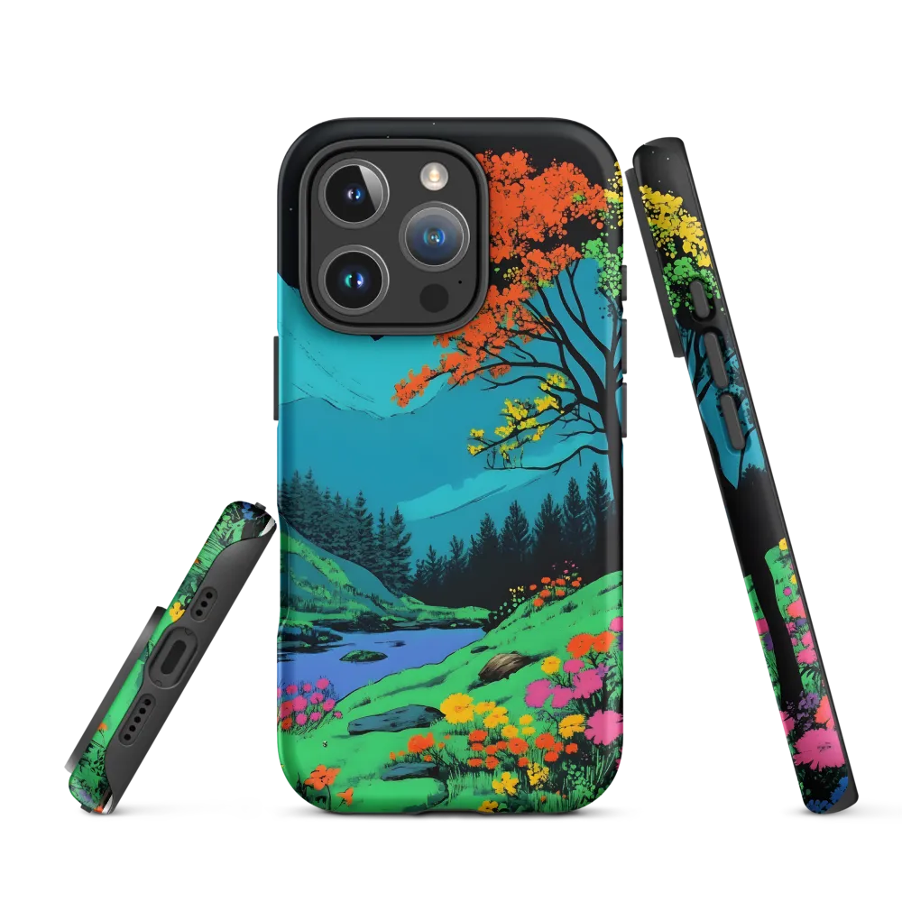Neon Dreams: A Vibrant Landscape