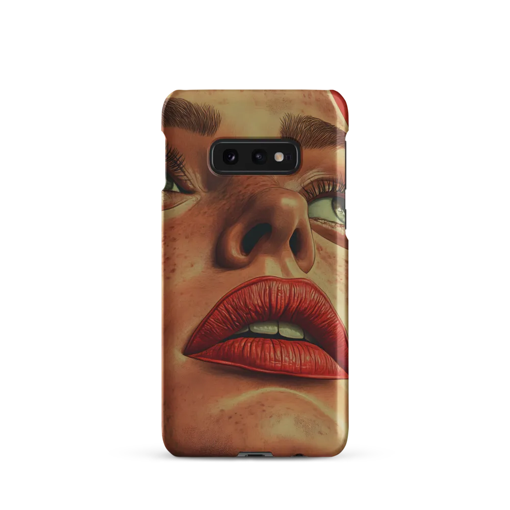 Red Intensity: A Portrait of Elegance