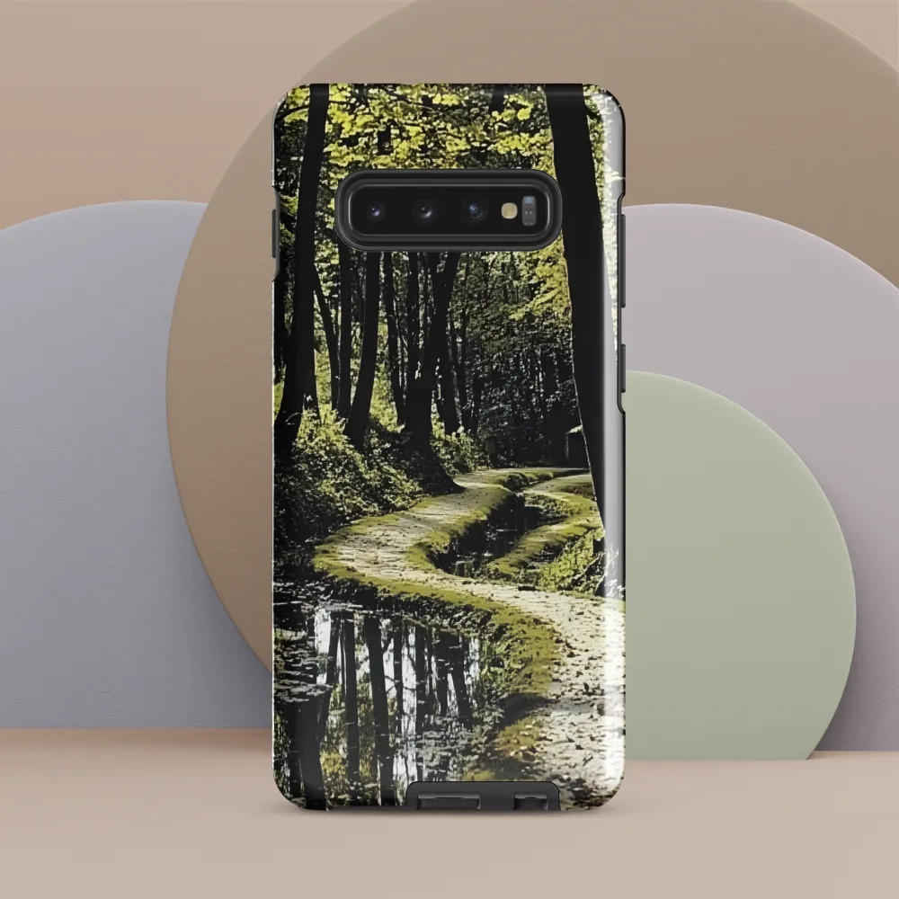 Whispers of the Forest Path | Phone Case |  S10 Plus | Tough Case | Glossy