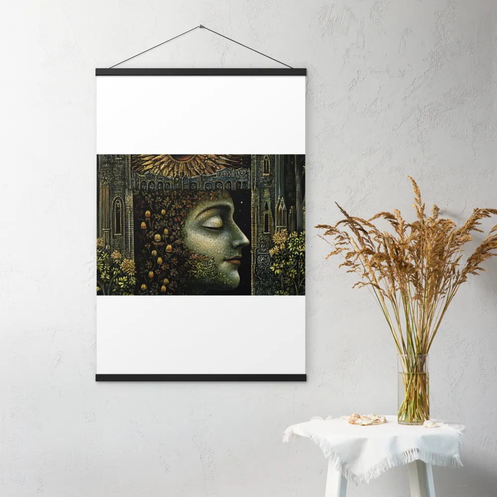 Nature’s Embrace: The Infinite Connection | Poster With Black Wood Hanger | 24″×36″