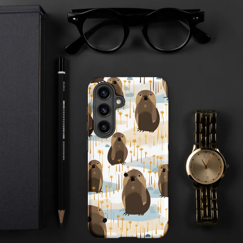 Whimsical Waters: A Celebration of Otters and Seals