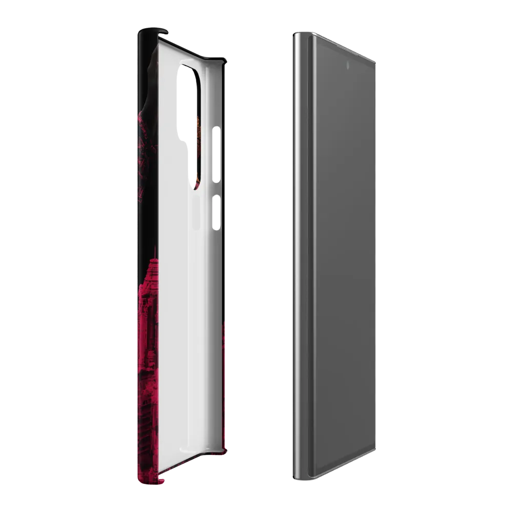 Regal Mystique: A Fusion of Tradition and Urbanity | Phone Case |  S22 Ultra | Snap Case | Matte