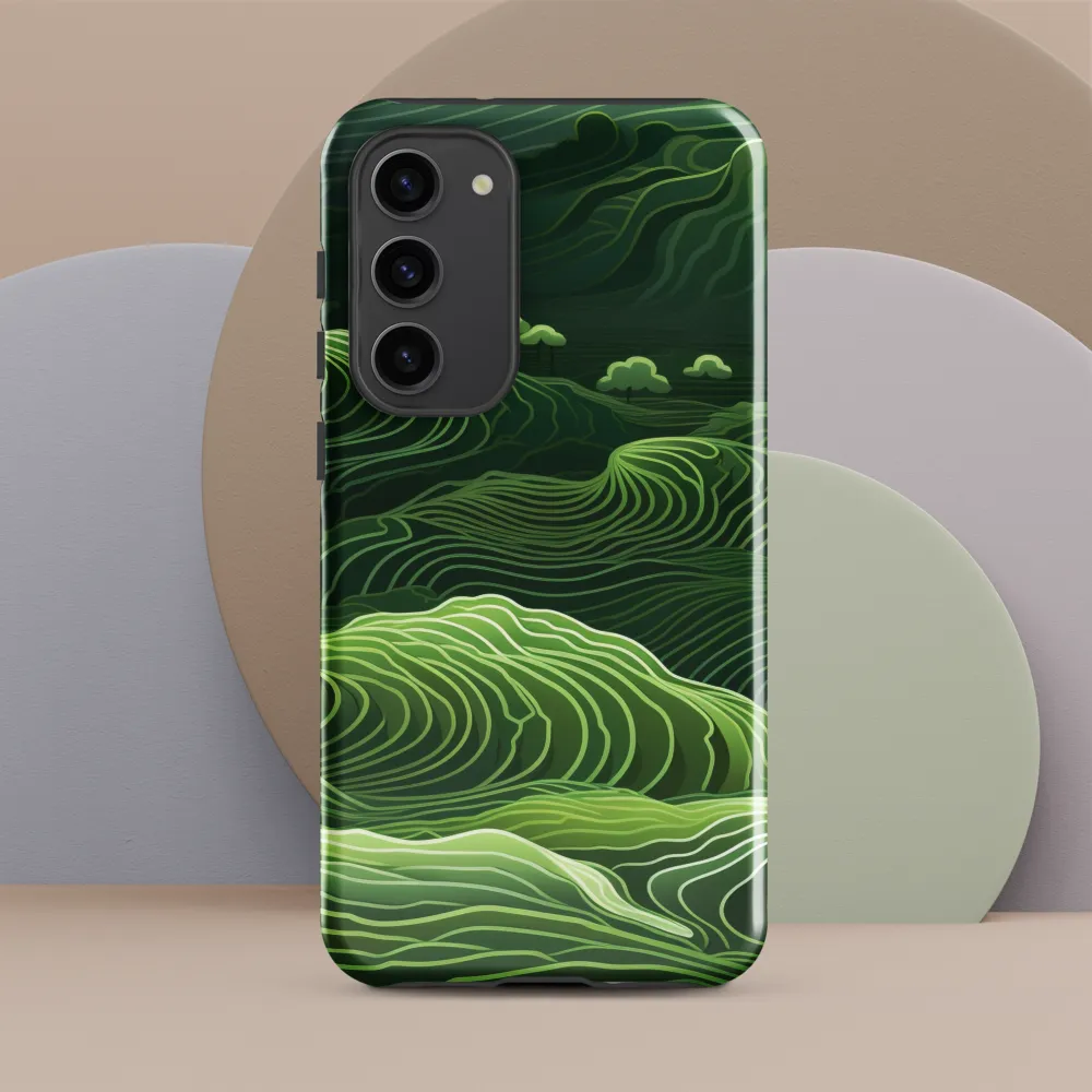 Whispers of Green Hills | Phone Case |  S23 Plus | Tough Case | Glossy