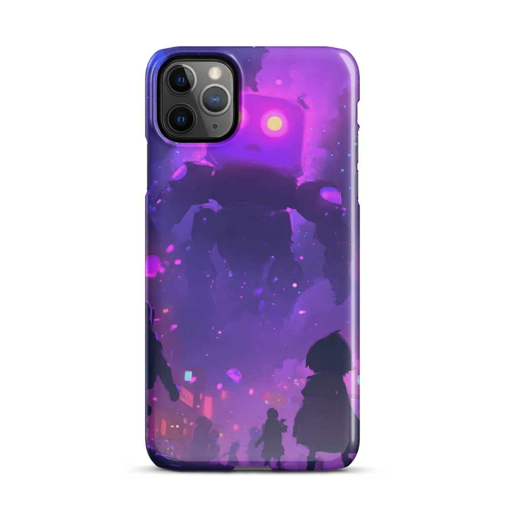 Awakening of the Neon Guardian | Phone Case |  11 Pro Max | Snap Case | Glossy