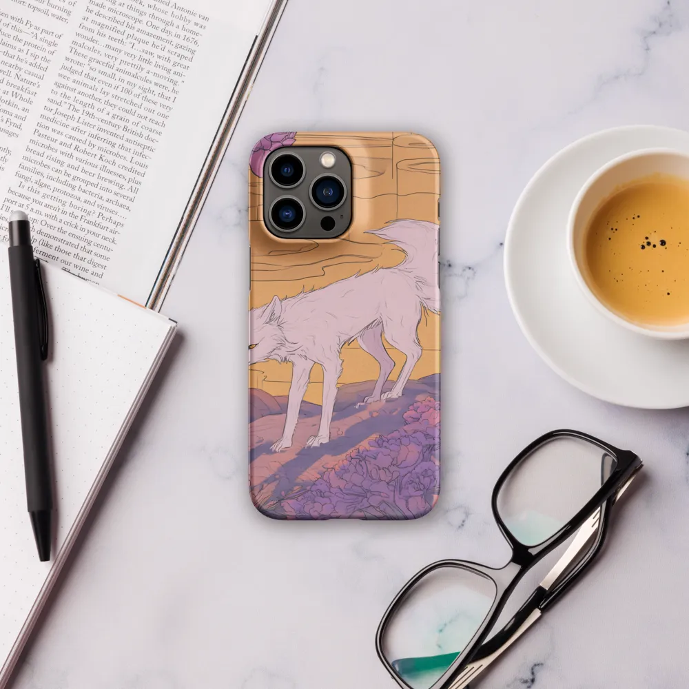 Whispers of the Violet Dawn | Phone Case |  14 Pro Max | Snap Case | Matte