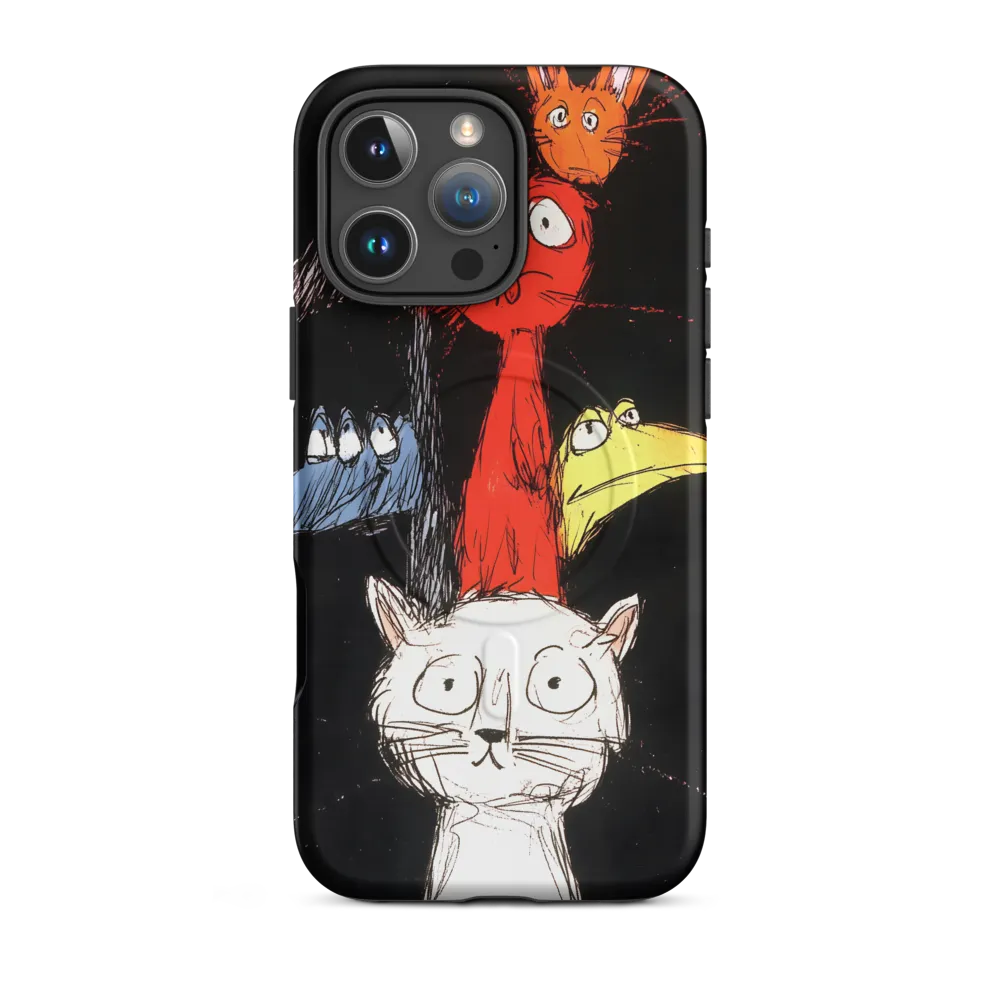 Whimsical Menagerie | Phone Case |  16 Pro Max | MagSafe® Tough Case | Matte
