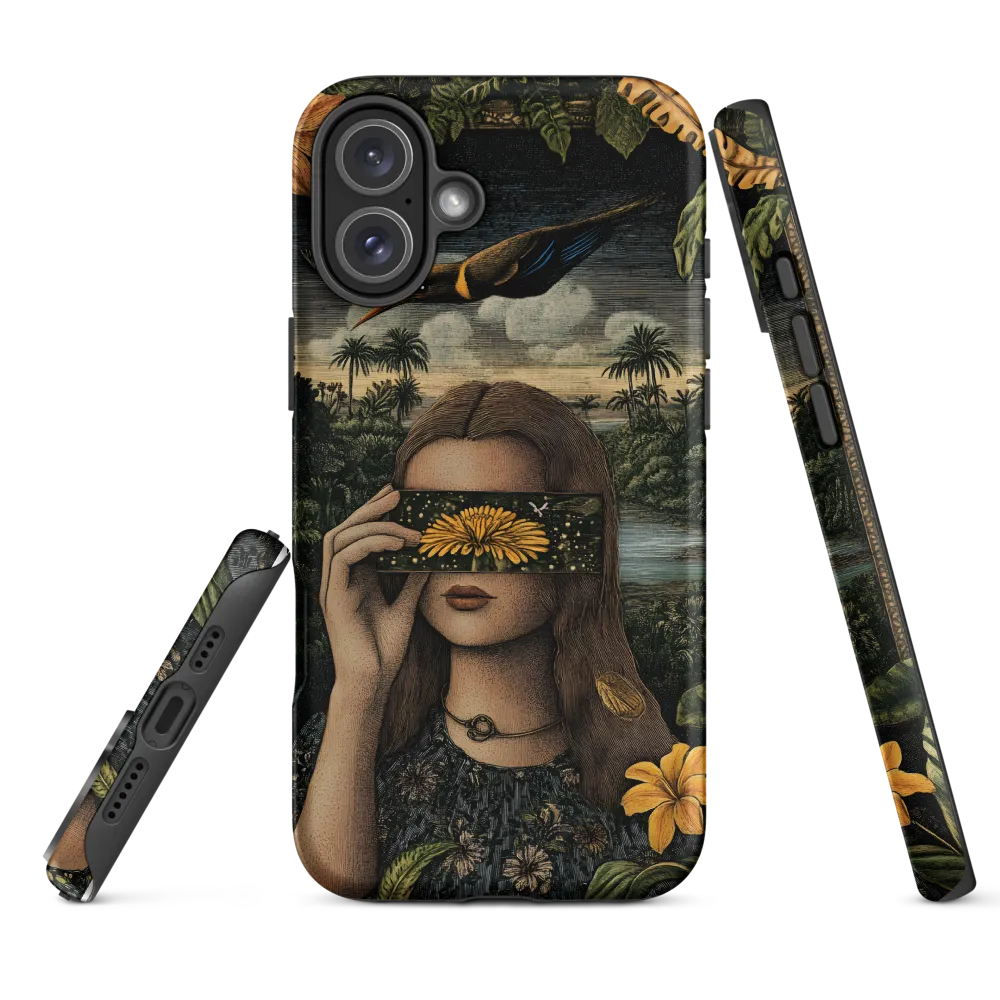 Veil of Nature: A Surreal Embrace
