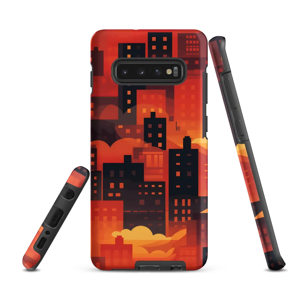 Radiance of the Urban Horizon | Phone Case |  S10 Plus | Tough Case | Matte